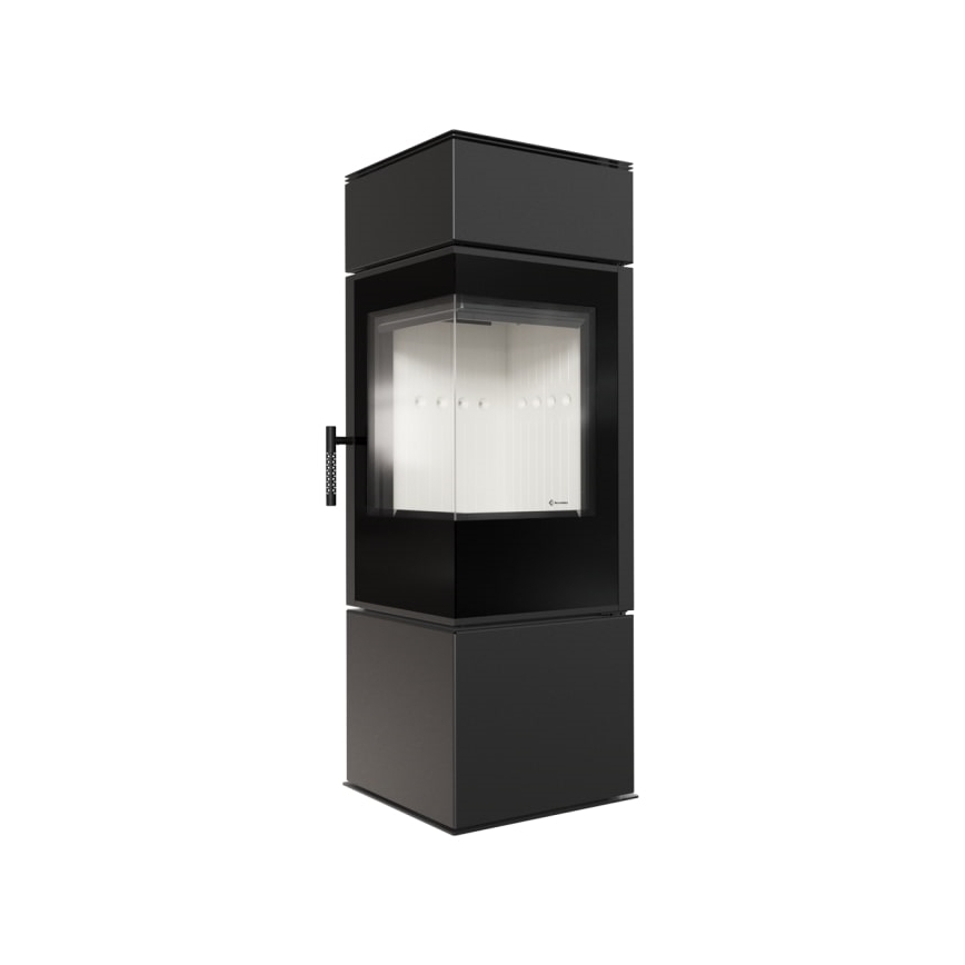 Kratki - Steel fireplace 8kW 150mm