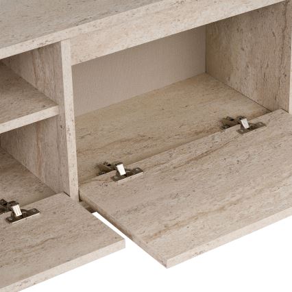 KREDE TV Stand 160 x 30 cm, Beige