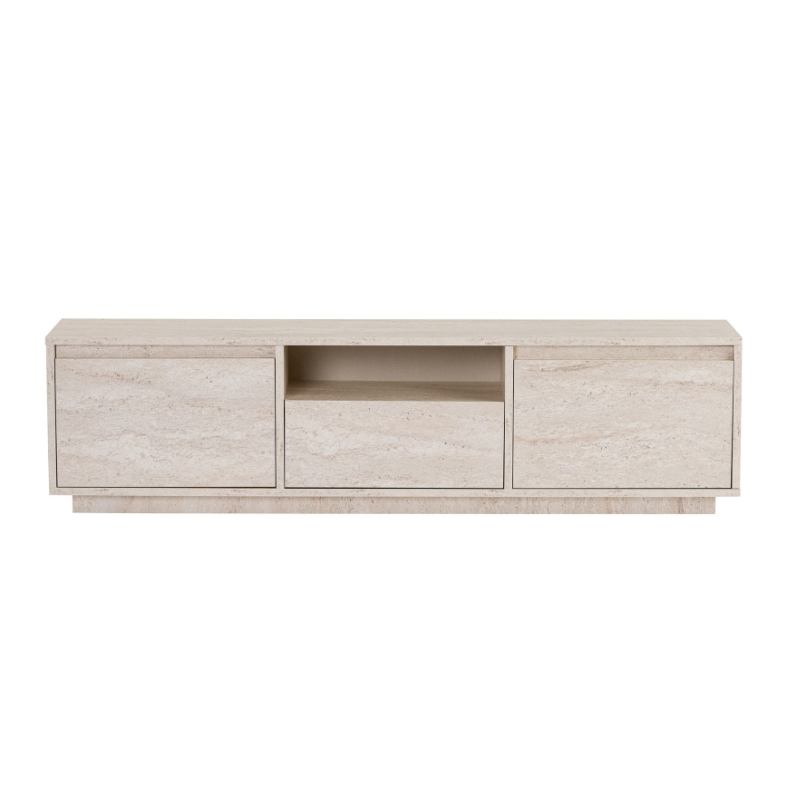 KREDE TV Stand 160 x 30 cm, Beige