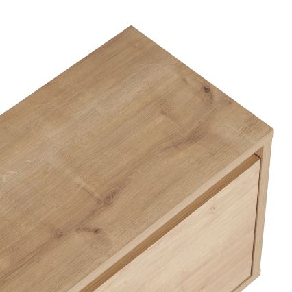 KREDE TV Stand 160x30 cm, Oak