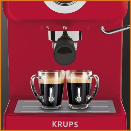 Krups - OPIO 1140W/230V Lever Espresso Machine