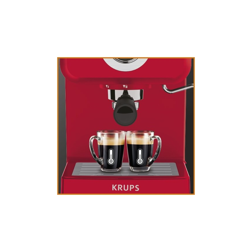 Krups - OPIO 1140W/230V Lever Espresso Machine