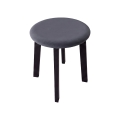 KUBE Stool, Ø 36 cm, Black/Anthracite