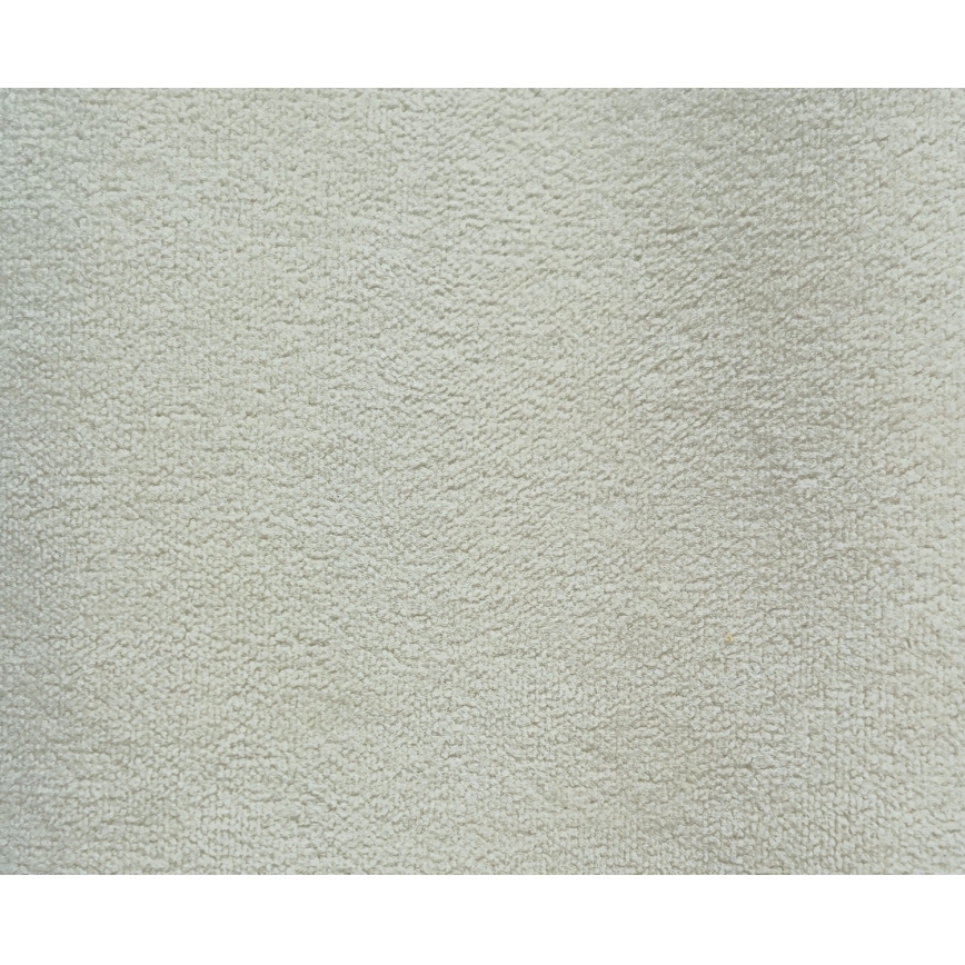 KUBE stool Ø 36 cm white/beige