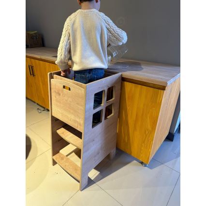 KULE Learning Tower 90x50 cm Brown