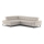 L-shaped folding corner lounge suite MARANO left beige