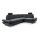 L-shaped upholstered folding corner lounge suite with a storage space AVESTA right anthracite