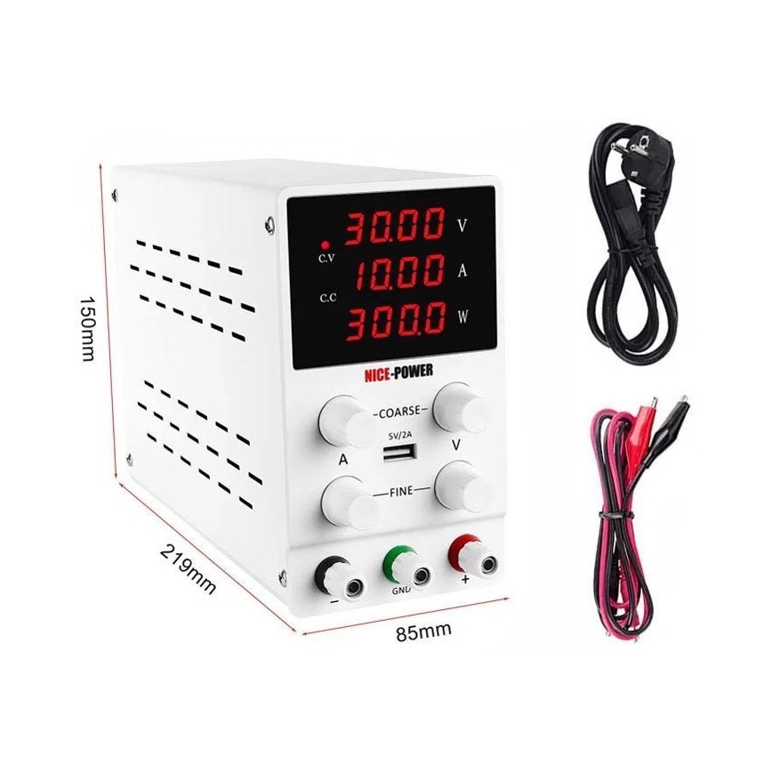 Laboratory power supply SPS3010 0-30V/0-10A