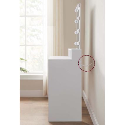 LADA Vanity Table - White