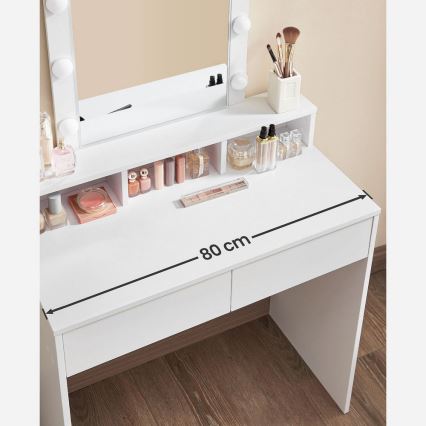 LADA White Vanity Table