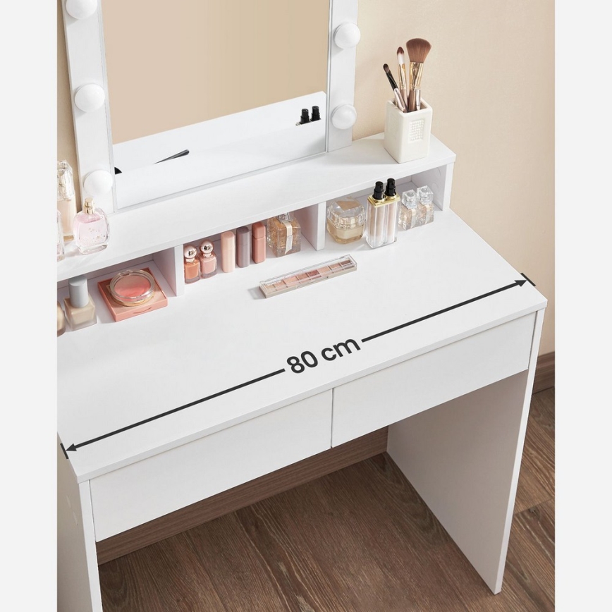 LADA White Vanity Table