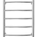 Ladder heated towel rail CLASSIC 88W/230V 50x43 cm stainless steel/shiny chrome