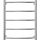 Ladder heated towel rail CLASSIC 88W/230V 50x43 cm stainless steel/shiny chrome