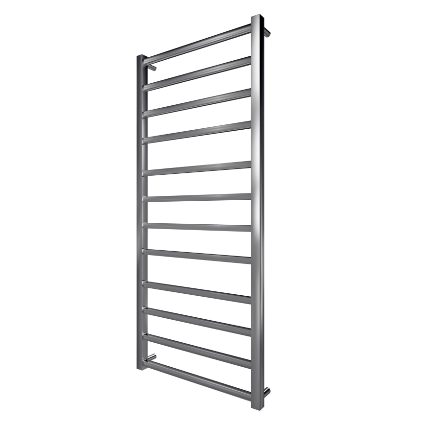 Ladder heated towel rail TOKIO 260W/230V 120x53 cm stainless steel/shiny chrome