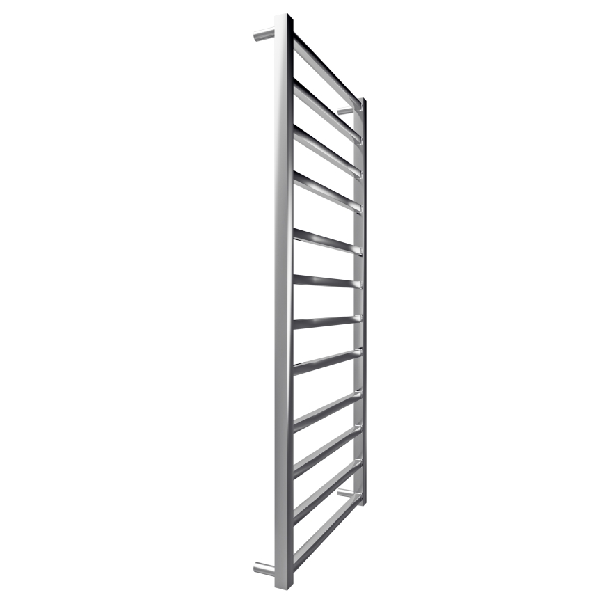 Ladder heated towel rail TOKIO 260W/230V 120x53 cm stainless steel/shiny chrome