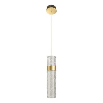 LAGOS Cable-Hung LED Pendant Light, 8W/230V, Gold