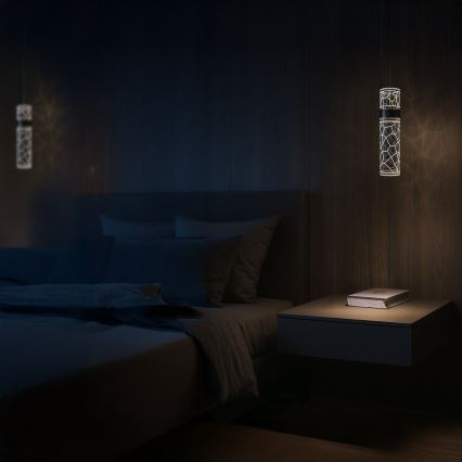 LAGOS Cable-Hung LED Pendant Light, 8W/230V, Gold