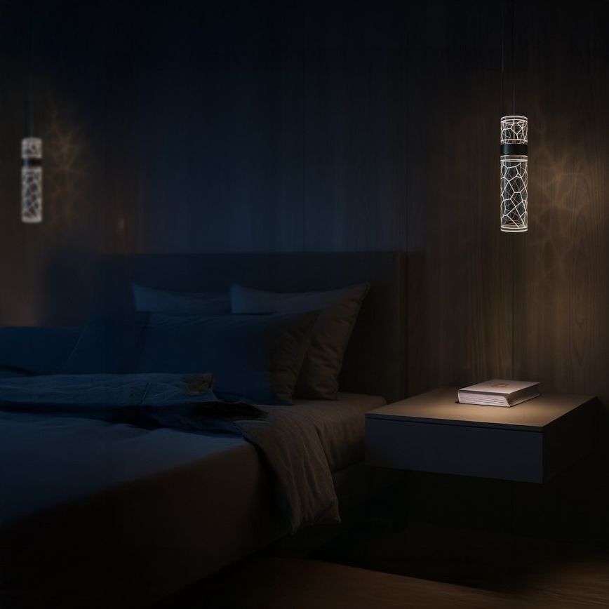 LAGOS Cable-Hung LED Pendant Light, 8W/230V, Gold