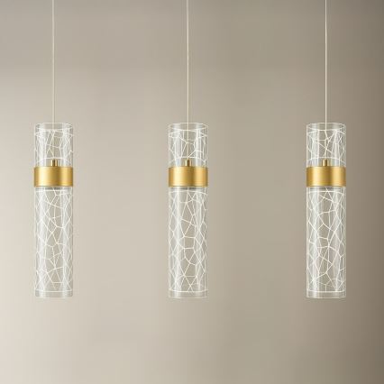 LAGOS LED Cable Pendant Light LED/24W/230V, Gold