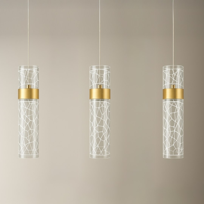 LAGOS LED Cable Pendant Light LED/24W/230V, Gold