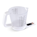 Lamart - Digital Kitchen Scale with Measuring Cup, 2xAAA, White