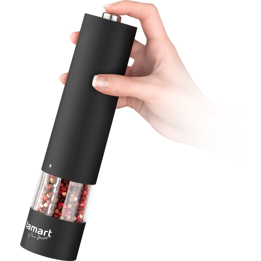 Lamart - Electric spice grinder 4xAA black