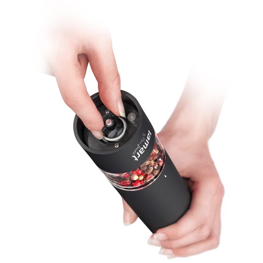 Lamart - Electric spice grinder 4xAA black