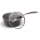 Lamart - Granite small pot with a lid 16 cm black/grey/stainless steel
