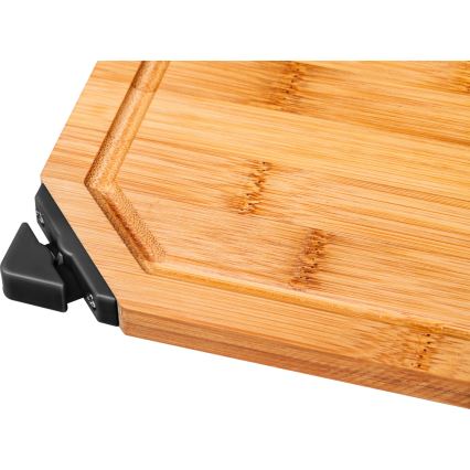 Lamart - Kitchen cutting board with knife sharpener 32x22 cm