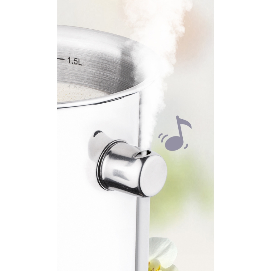 Lamart - Milk boiler 1,5 l stainless steel