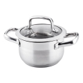 Lamart - Pot with a lid 16 cm stainless steel