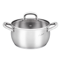 Lamart - Pot with a lid 18 cm stainless steel