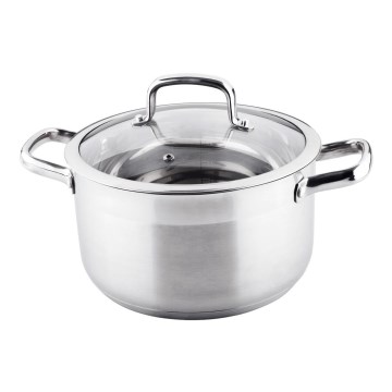 Lamart - Pot with a lid 24 cm stainless steel