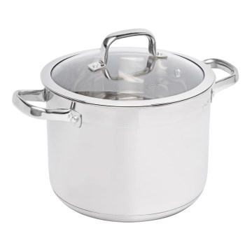 Lamart - Pot with a lid 24 cm stainless steel