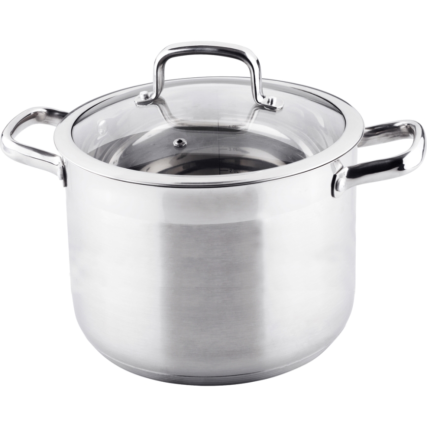 Lamart - Pot with a lid 24 cm stainless steel