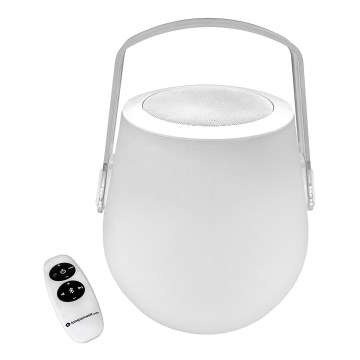 Lampenwelt - LED RGB Dimmable table lamp with a speaker LED/3W/3,7V Bluetooth 2000 mAh IP44 + remote control