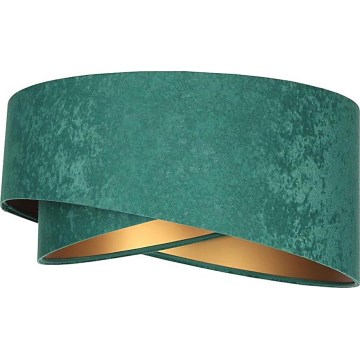 Lampshade for chandelier GALAXY E27 d. 45 cm green/gold