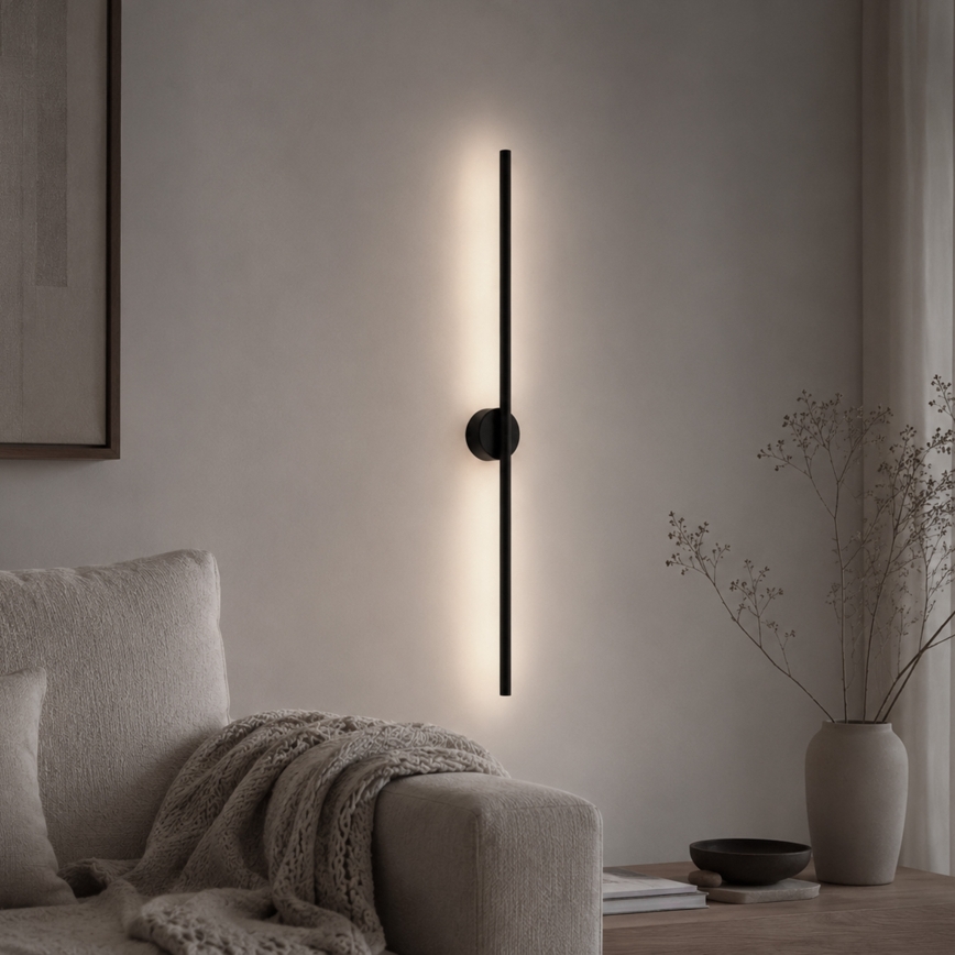 LANA LED Wall Light 7W/230V 4000K Black