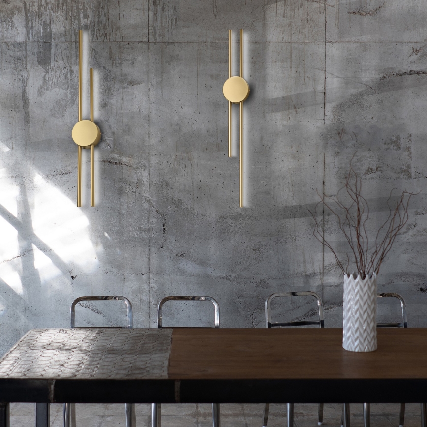 LANA LED Wall Light LED/15W/230V 4000K Matte Gold