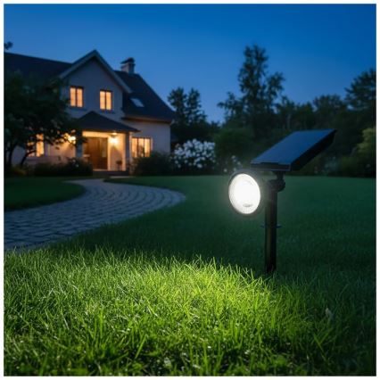 LANCE LED Solar Light, 3.7 V, 6000 K, IP44, 1500 mAh