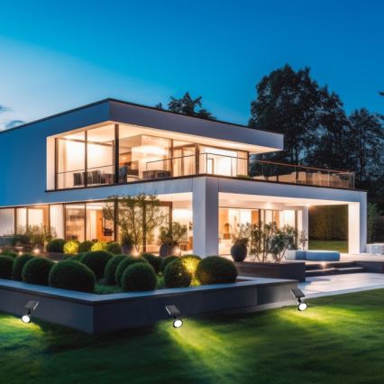 LANCE LED Solar Light, 3.7 V, 6000 K, IP44, 1500 mAh