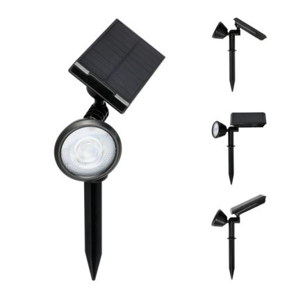 LANCE LED Solar Light, 3.7 V, 6000 K, IP44, 1500 mAh