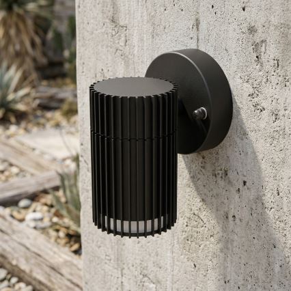 LANTHEA Outdoor Wall-Mounted Spotlight 1xGU10/11W/230V IP44, Black