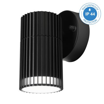 LANTHEA Outdoor Wall-Mounted Spotlight 1xGU10/11W/230V IP44, Black