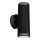 LANTHEA Outdoor Wall Spotlight 2xGU10/11W/230V IP44 Black