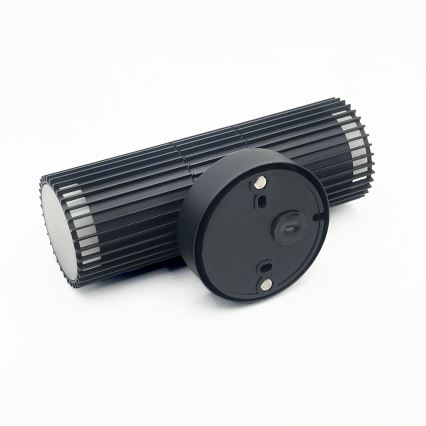 LANTHEA Outdoor Wall Spotlight 2xGU10/11W/230V IP44 Black