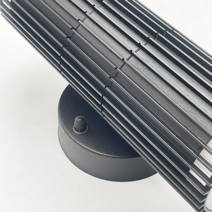 LANTHEA Outdoor Wall Spotlight 2xGU10/11W/230V IP44 Black