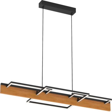 LARYSA Cable-Suspended LED Pendant Light 35W/230V, Pine