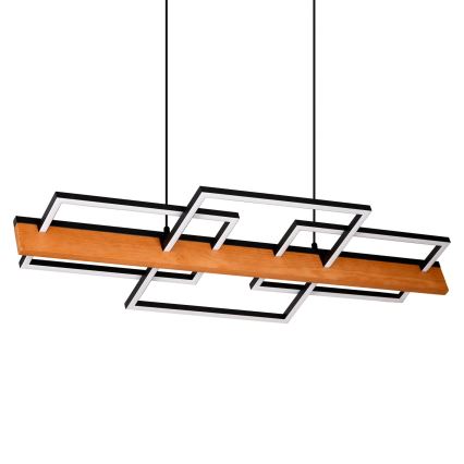 LARYSA Cable-Suspended LED Pendant Light 35W/230V, Pine