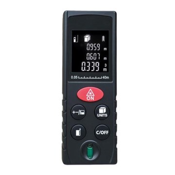 Laser distance meter 2x1,5V/AAA